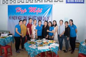 HOẠT ĐỘNG CHÀO MỪNG NGÀY PHỤ NỮ VIỆT NAM 20/10