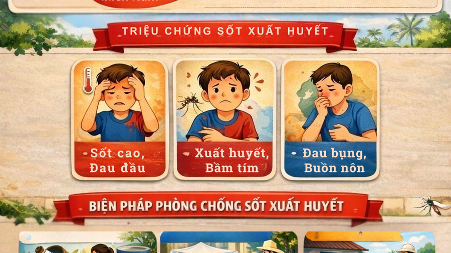 PHÒNG, CHỐNG BỆNH SỐT XUẤT HUYẾT
