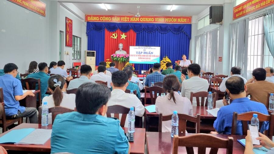 HỘI NGHỊ TẬP HUẤN CÔNG TÁC SƠ TUYỂN, KHÁM SỨC KHỎE TUYỂN QUÂN, TUYỂN SINH QUÂN SỰ NĂM 2025