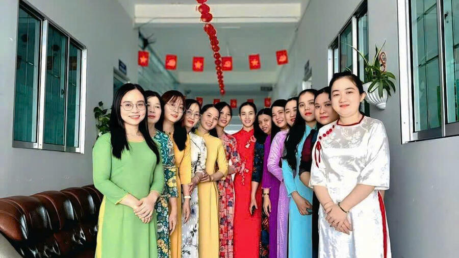 TRUNG TÂM Y TẾ KHU VỰC BẠC LIÊU HƯỞNG ỨNG TUẦN LỄ ÁO DÀI NĂM 2026